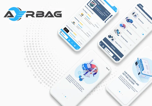 AerBag Mobile Application for cars