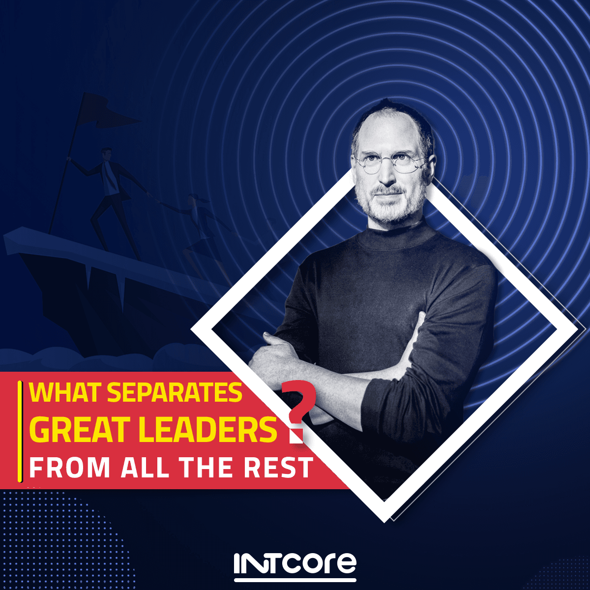 How are great Leaders different from the rest- Steve Jobs' Theory!